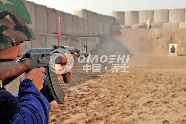 訓練基地防爆墻